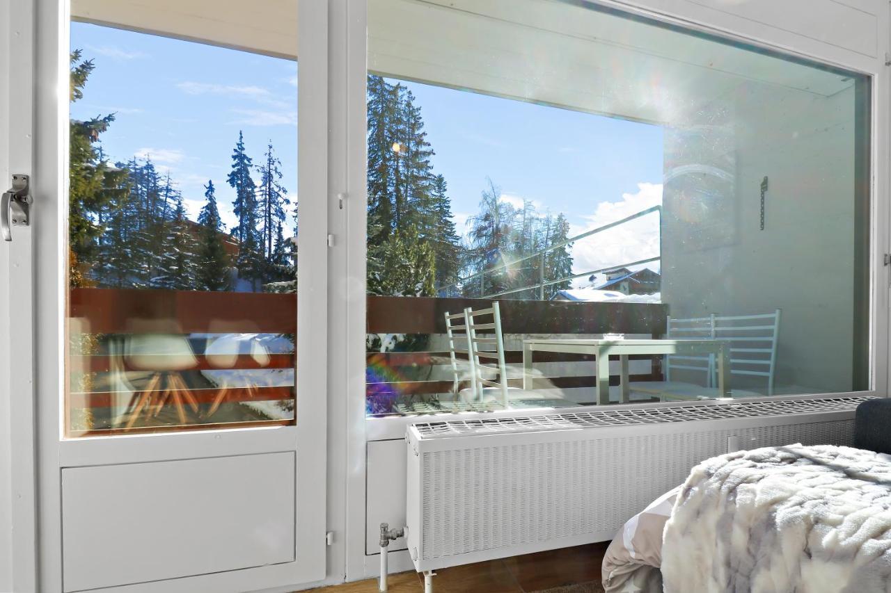 Appartement Cosy Et Renove Au Coeur De La Station Кранс Монтана Екстериор снимка