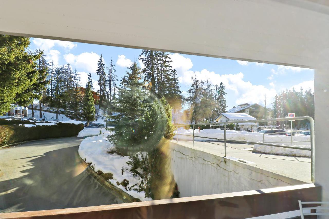 Appartement Cosy Et Renove Au Coeur De La Station Кранс Монтана Екстериор снимка